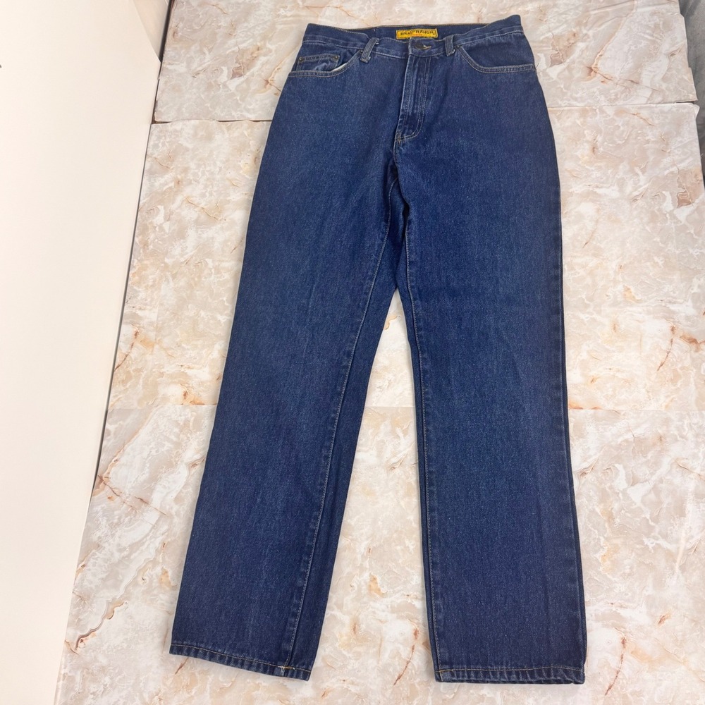 Real Ranch Jeans Men Tag 31x32 Blue Straight Leg Denim Work Casual Rugged 113492